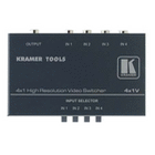 Kramer Switch from 2 to 20 composite video inputs to a single output.