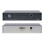 Kramer To distribute digital computer graphics and video over lengths measured in kilometres using fibre optic cables.