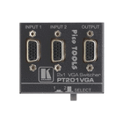 Kramer Switch from 2 to 32 inputs to a single output for computer graphics (VGA, XGA etc.) and component (YUV, YPbPr) video.