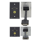 Kramer Wall plates for connection, transmitting and receiving of HDMI and DVI signals.