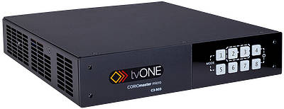 Components that allow a single source image to be divided to create a "Video Wall" using multiple monitors. Components