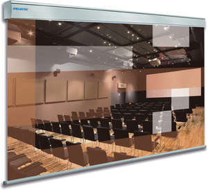 Projection screens for large venues