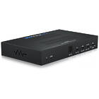 Blustream RX150CS 1:1 HDR HDMI 2.0 / Ethernet / RS-232 / IR / PoC over HDBaseT Receiver Front View product image