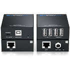 Blustream UEX50B-KIT 1:4 USB 2.0 over Twisted Pair Extender Kit and Hub product image