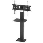 Avecta height adjustable bolt‑down Monitor/TV stand