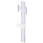 Unicol AVHW Avecta Hi Level Floor-to-Wall TV/Monitor Mount finished in white product image
