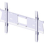 Unicol PZX1 Pozimount Non-tilting Wall mount for Monitors/TVs finished in white product image
