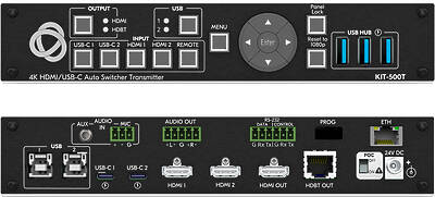 Presentation Switchers allow you to use multiple analogue and digital inputs and output a scaled signal to your display. They feature switching effects or seamless switching to make for a smooth presentation.Components