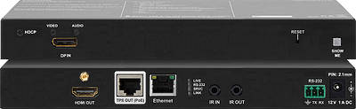 DisplayPort HDBaseT Transmitters allow for the extension of HDMI signals over great distancesComponents