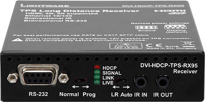 DVI HDBaseT Receivers allow for the extension of HDMI signals over great distancesComponents