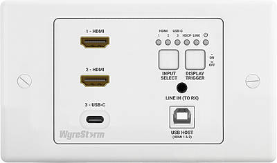 Wall plates with sockets and hardware for multiple signal types.Components