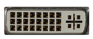 DVI-I (combined analogue and digital socket