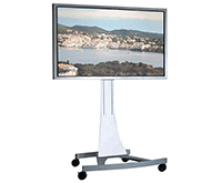 Mobile Trolleys for single and multiple large format display monitors Components