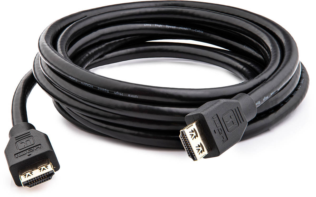 C-HMU-3 0.90m Kramer HDMI Ultra High Speed cable product image. Click to enlarge.