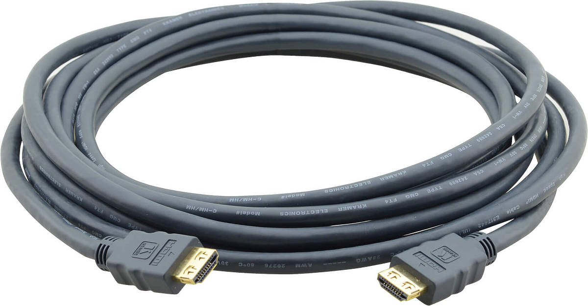 C-HM/HM-50 15.20m Kramer HDMI cable product image. Click to enlarge.
