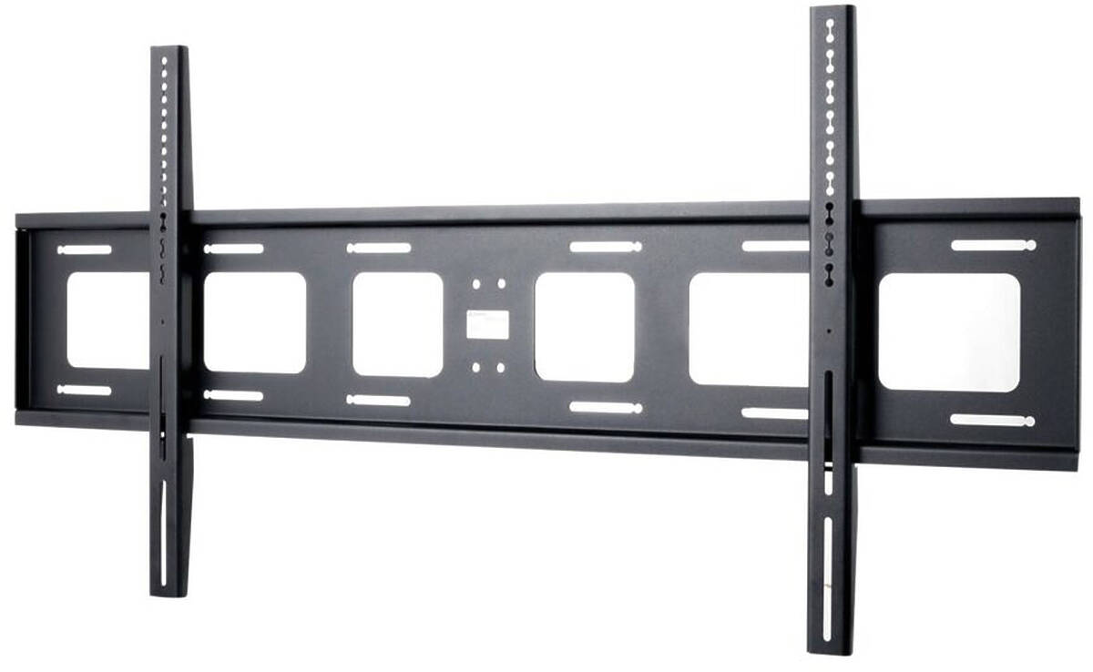 Edbak XWB1 Universal VESA flat wall mount for monitors and TVs from 75 to 110" product image. Click to enlarge.