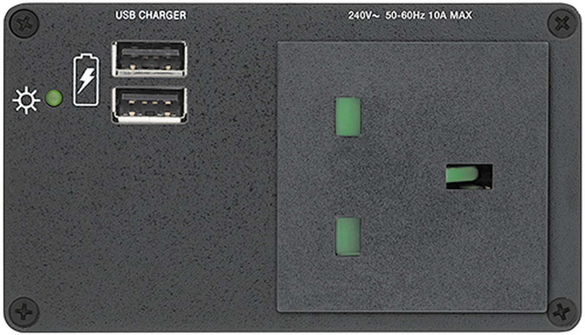 Extron AC+USB 212 UK 60-1384-02 product image