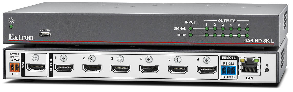 Extron DA6 HD 8K L 60-1872-01  product image