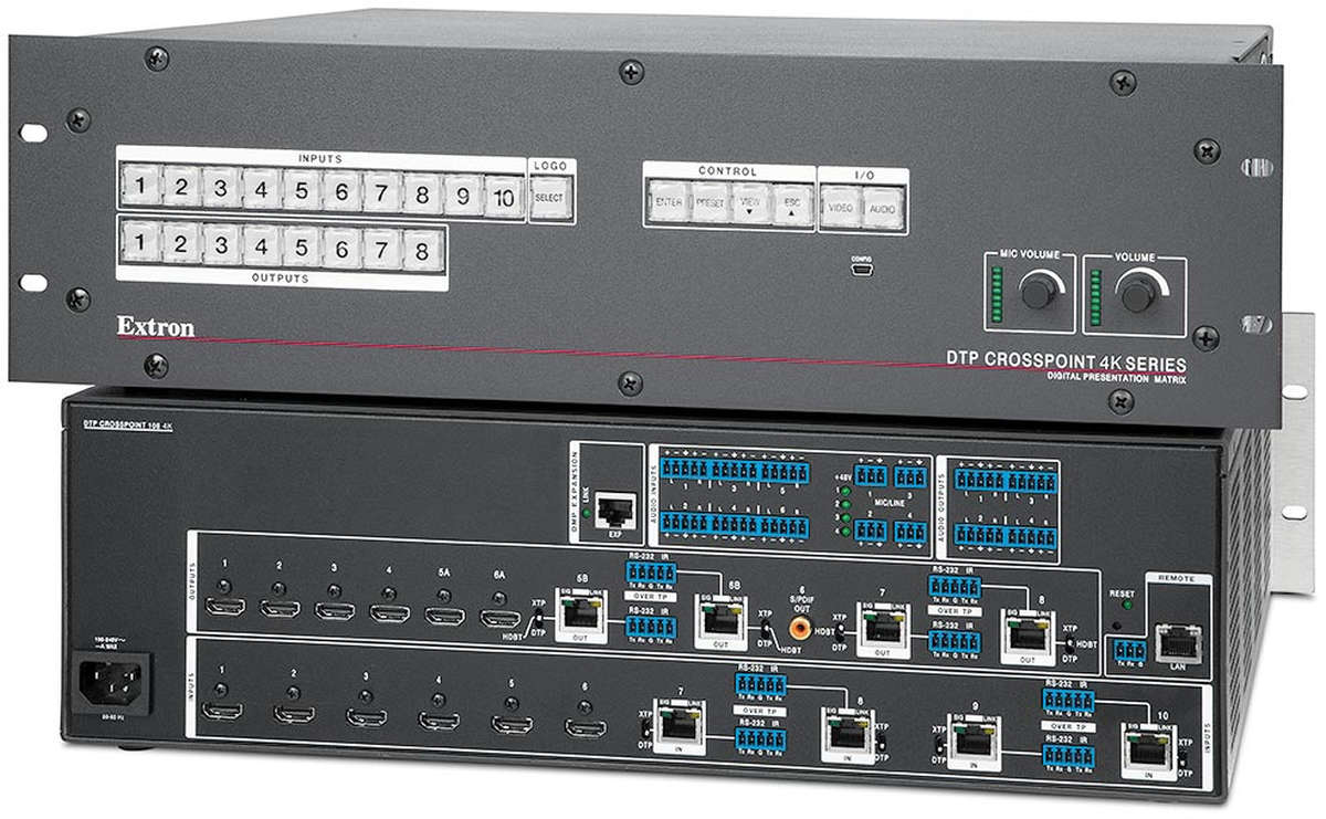 Extron DTP CrossPoint 108 4K 60-1381-01  product image