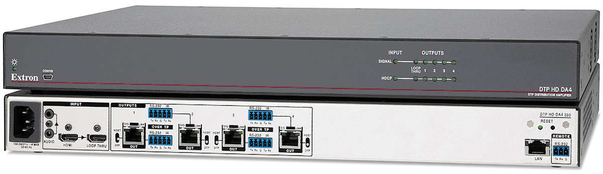 Extron DTP HD DA4 4K 330 60-1437-51  product image