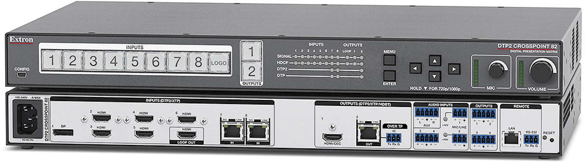 Extron DTP2 CrossPoint 82 60-1812-01  product image