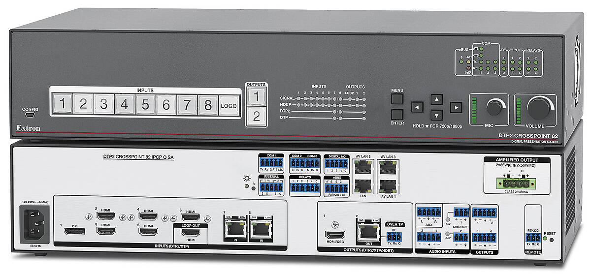 Extron DTP2 CrossPoint 82 IPCP Q SA 60-1812-92  product image