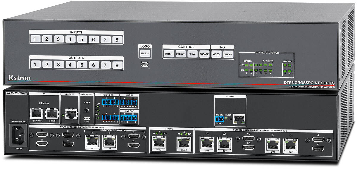 Extron DTP3 CrossPoint 662 60-1694-01  product image