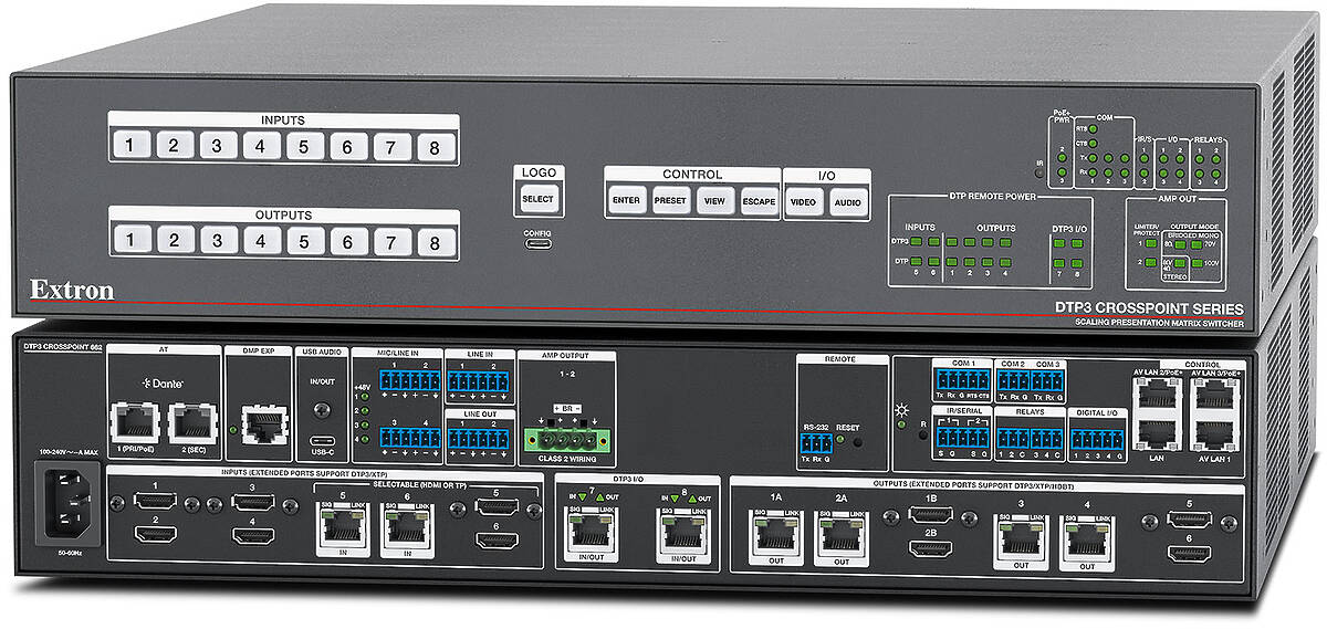 Extron DTP3 CrossPoint 662 IPCP A 60-1694-12  product image