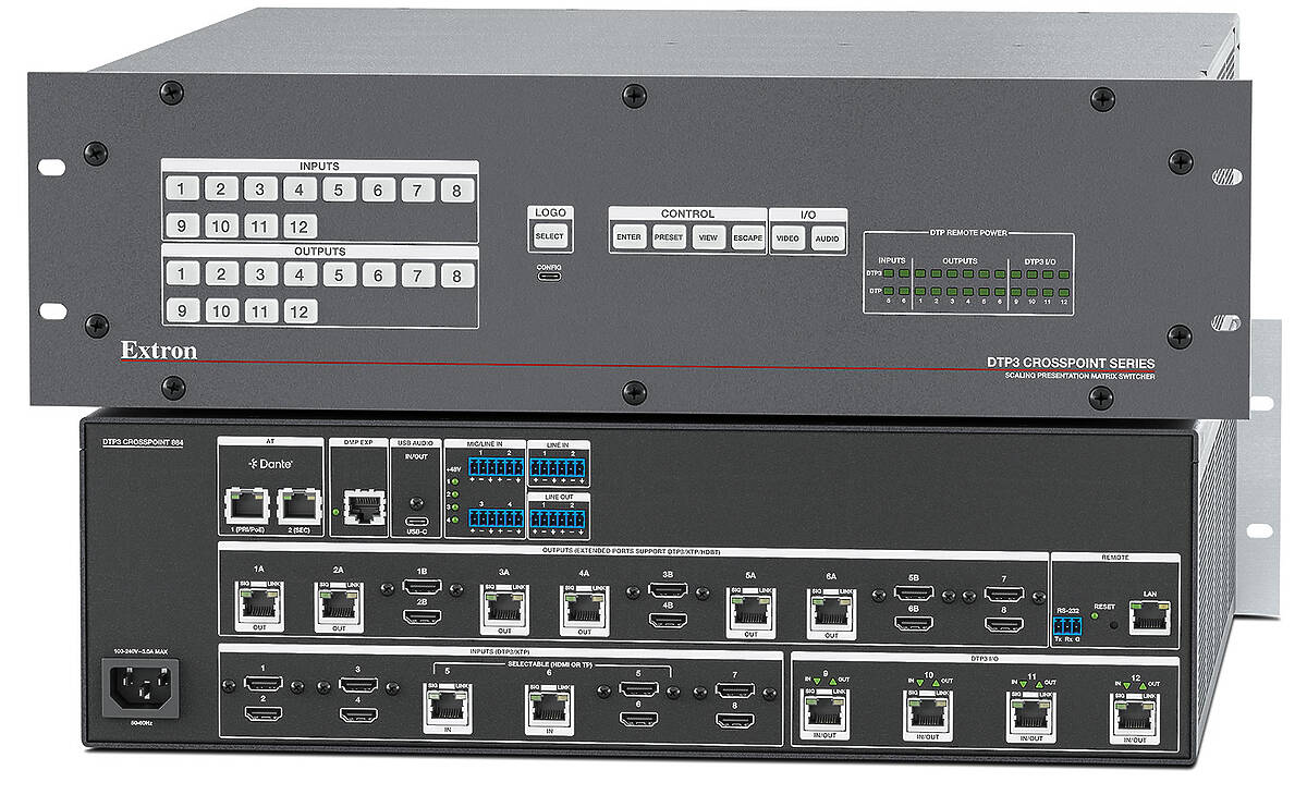 Extron DTP3 CrossPoint 884 60-1696-01  product image