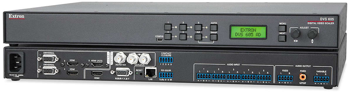 Extron DVS 304 quatre entrées RVB Composite S-vidéo composante vidéo analogique/ 