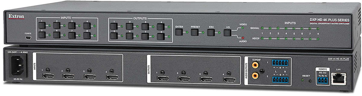 Extron DXP 44 HD 4K PLUS 60-1493-21  product image