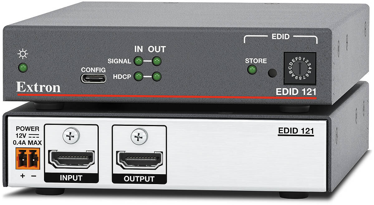 Extron EDID 121 60-2076-01  product image