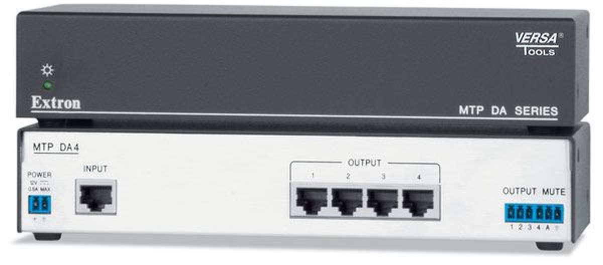 Extron MTP DA4 14 MTP Twisted Pair Distribution Amplifier for