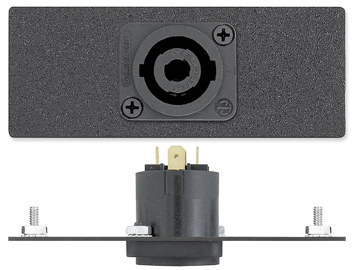 Extron One Neutrik Speakon Male to Solder Tabs - 4 Pole 70-323-12 product image