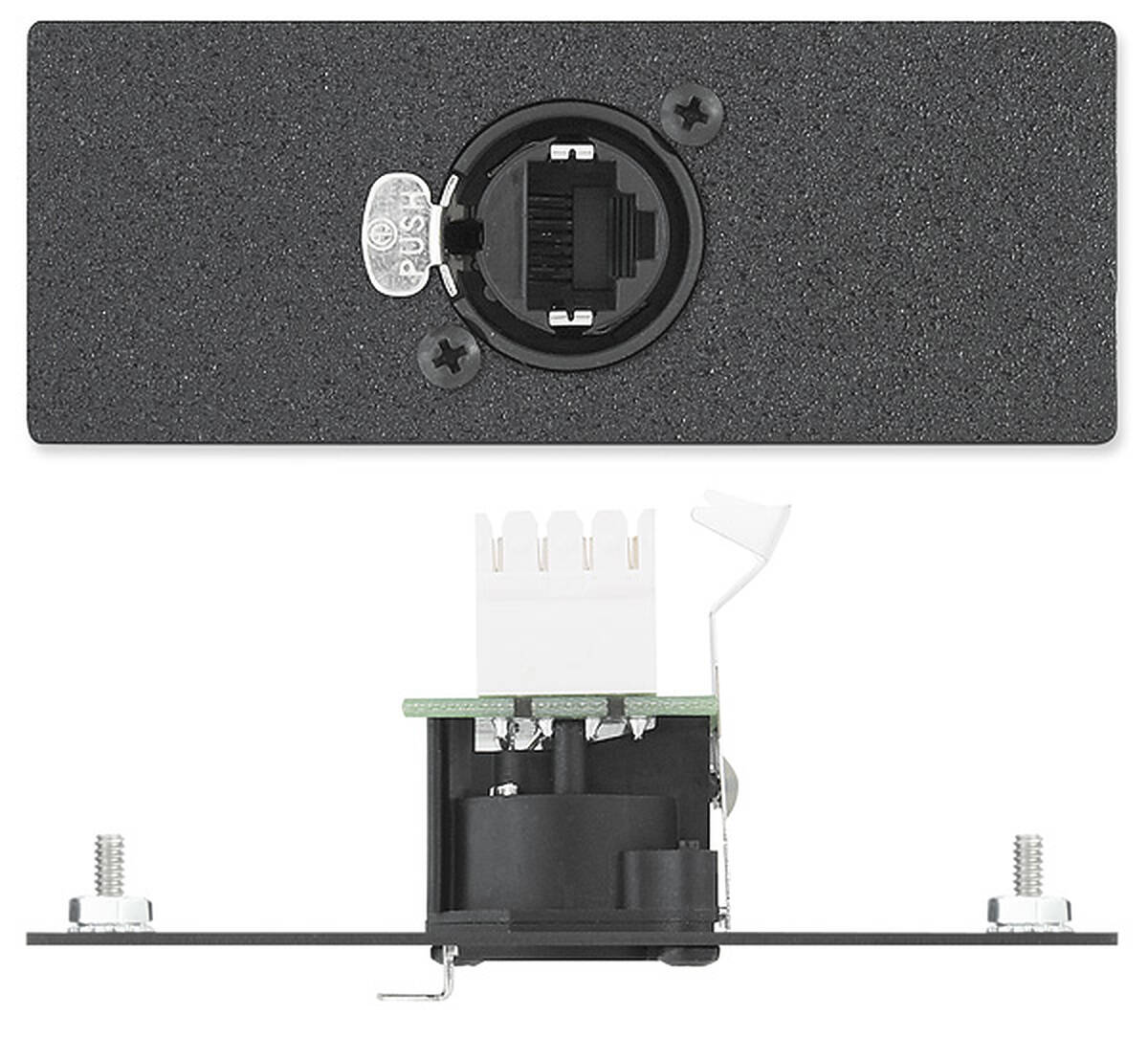 Extron One RJ-45 Female to Punch Down - CAT 5e Neutrik EtherCon Ruggedized Connector 70-413-11 product image