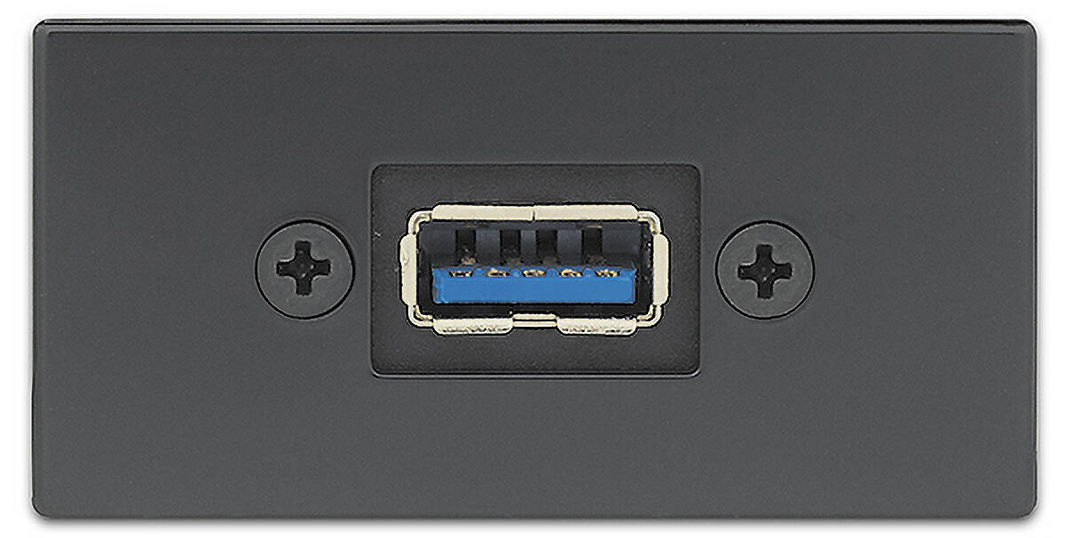 Extron One USB-A 3.2 Female to USB 3.2 Type-B Female on Pigtail 70-1240-02  product image