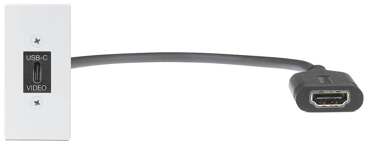 Extron One USB-C Female to HDMI Female on Pigtail 70-1243-13  product image
