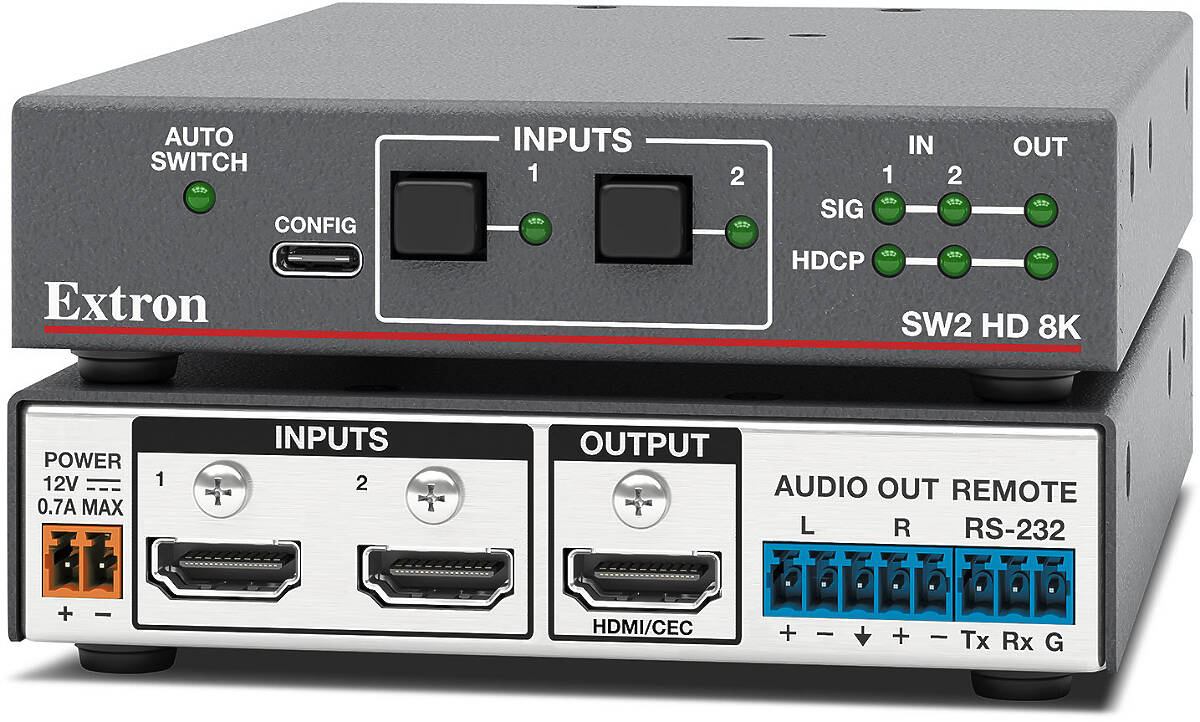Extron SW2 HD 8K 60-1985-01  product image
