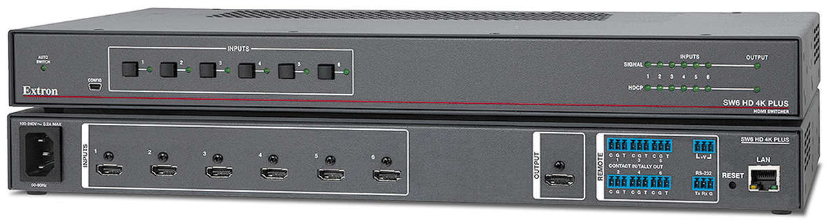 Extron SW6 HD 4K PLUS 60-1605-01  product image