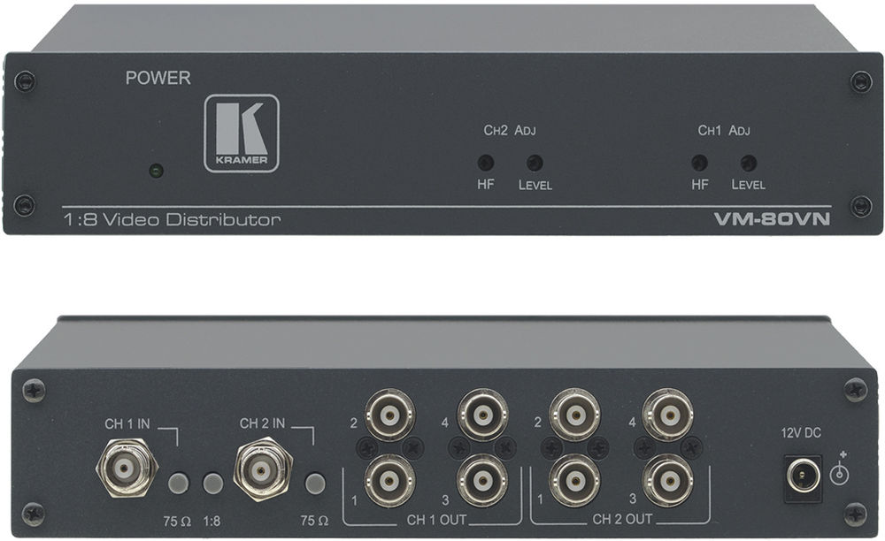 Kramer VM80VN 18 Composite and SDI Distribution Amplifier