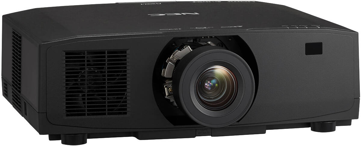 NEC PV710UL BL 7100 Lumens WUXGA projector product image. Click to enlarge.