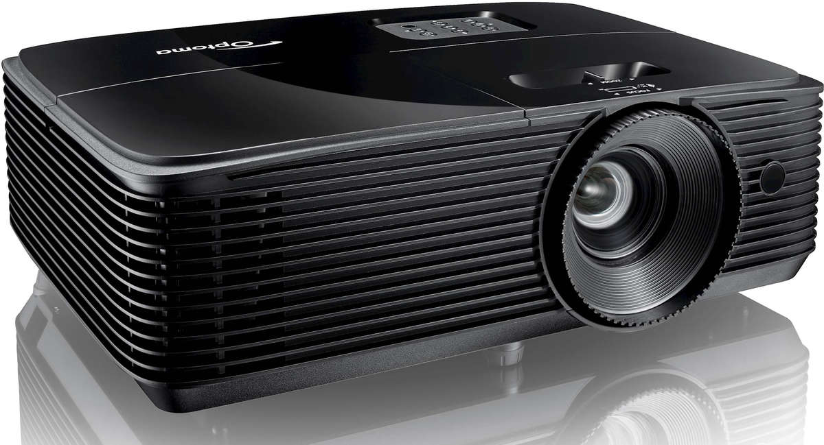 Optoma HD145X 3400 ANSI Lumens 1080P projector product image. Click to enlarge.