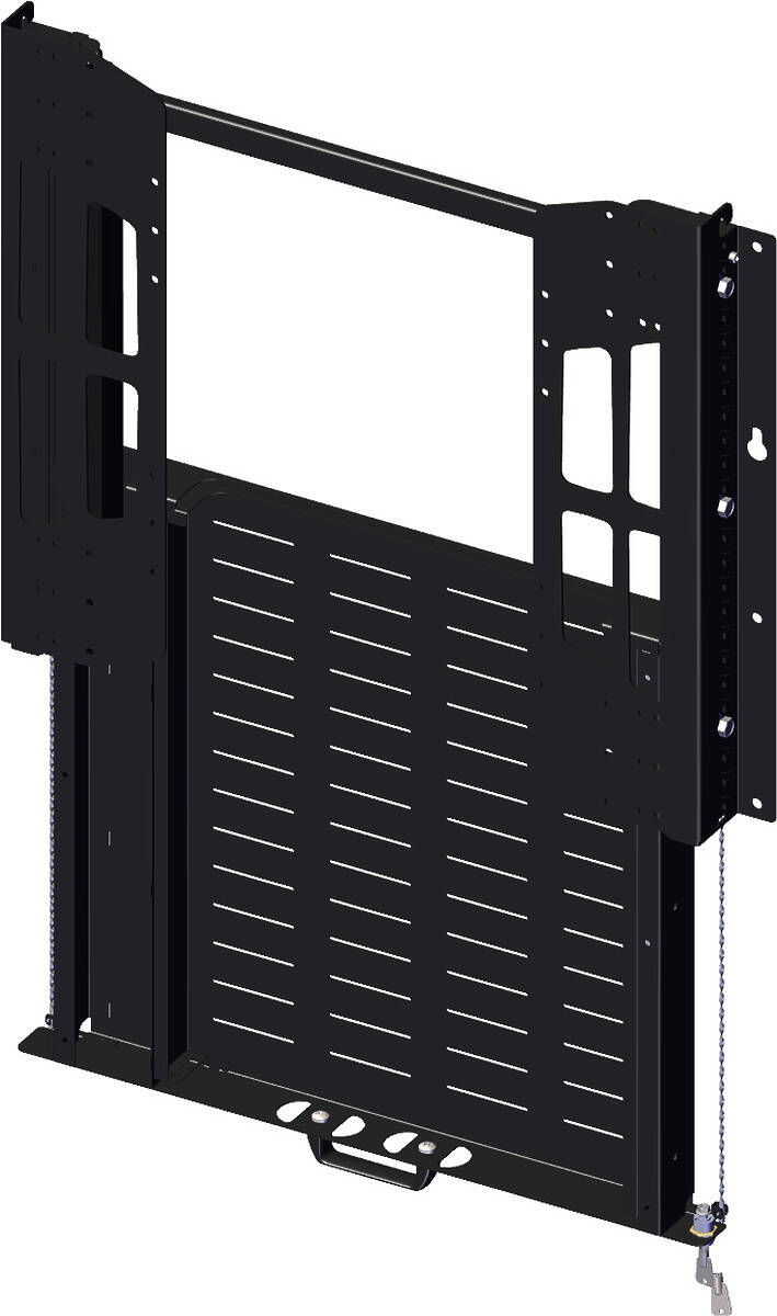 Unicol VTS1 Vertical Serviceable Cassette Screen Mount product image. Click to enlarge.