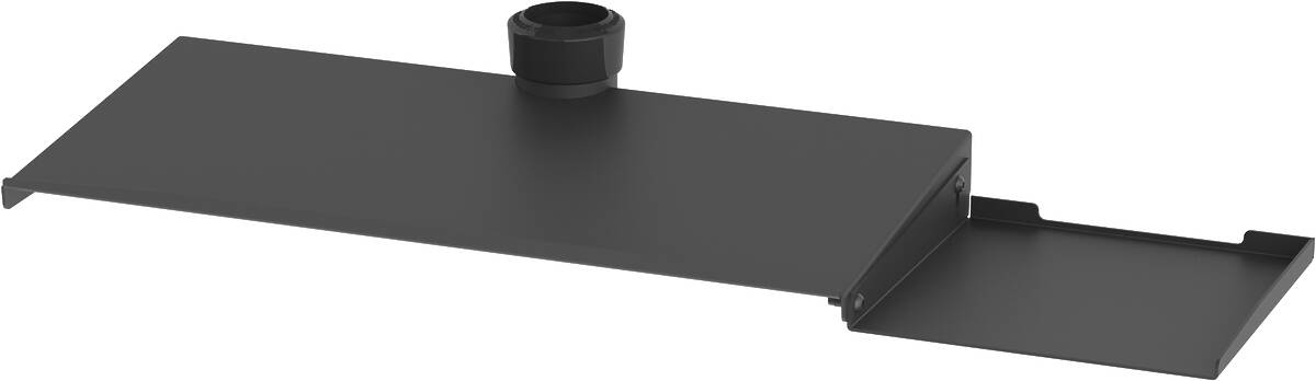 Unicol SSKM Single Column Keyboard & Mouse Shelf product image. Click to enlarge.