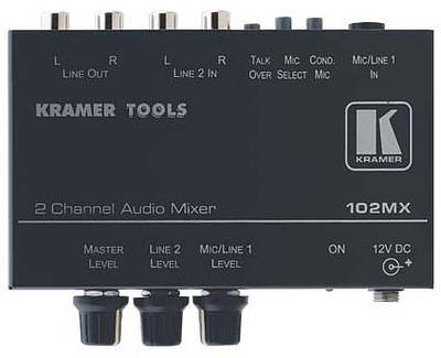 Sound processors including mixers, signal delay and de-embedders Components