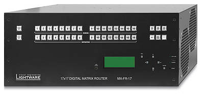 Matrix switch frames are the foundation components for building custom matrix switchers. Components