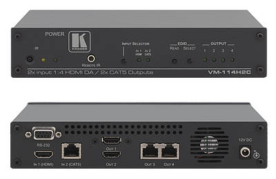 Kramer's range of DGKat equipment for transmitting AV signals over twisted pair cables. Components