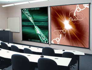 Ambient Light Projection Screen