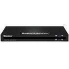 Blustream C44CS-KIT 4×4 HDMI 2.0 / IR / 12V PoC over HDBaseT Matrix Switcher / Transmitter with receivers Top View Front View product image