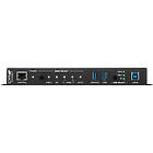 CYP PUV-2608TX 4:1 HDBaseT 2.0 HDMI / DP / USB-C / RS-232 / IR / Ethernet / PoH Transmitter connectivity (terminals) product image